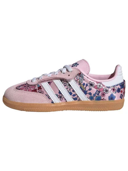 Tenisice adidas Liberty London Samba Og Comfort Closure Elastic Lace Ružičasta bijela