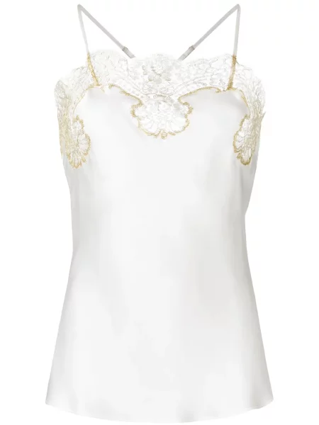 Podkoszulka Gilda & Pearl z perełkami biała