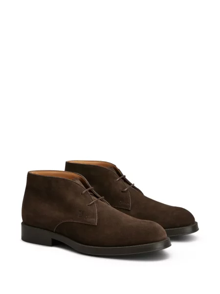 Botine Tod's din piele de căprioară maro