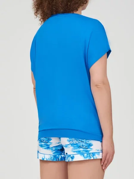 Пижама Cyberjammies из модала голубая