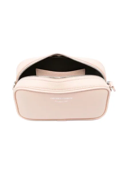 Body Emporio Armani skórzany beżowy