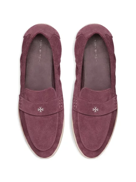 Pantofi loafer Tory Burch violet