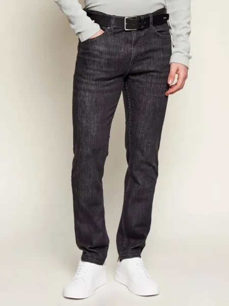 BOSS BLACK Blugi P-Delaware negru