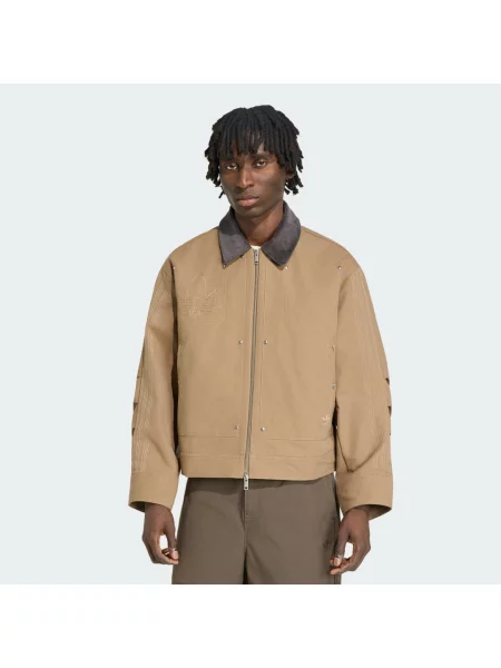 Kurtka typu bomber Premium Essentials brązowy