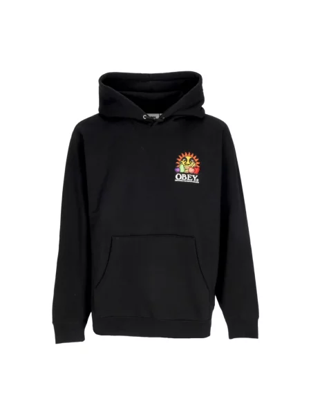 Bluza polarowa Obey polarowa czarna