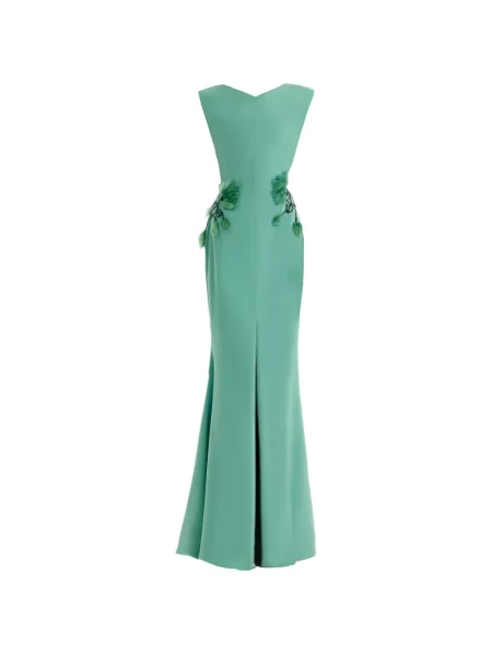 Rochie maxi Gemy Maalouf verde