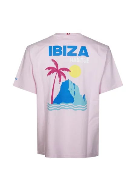 Tricou Mc2 Saint Barth cu imagine roz