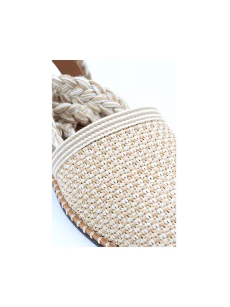 Espadryle Emporio Armani beżowe