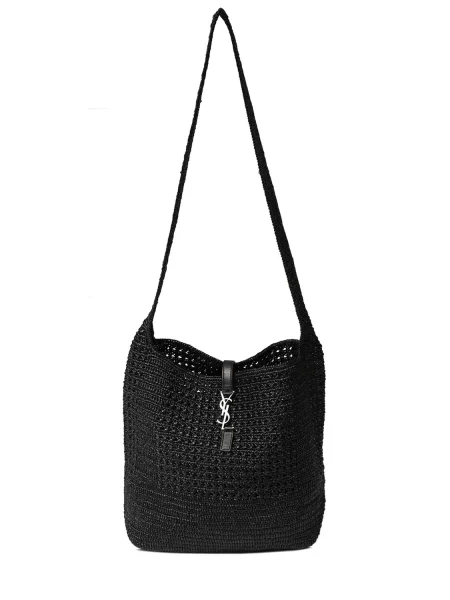 Crossbody taška Saint Laurent čierna