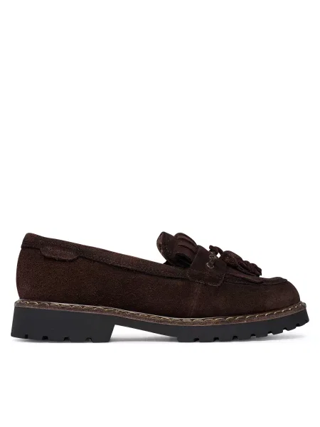 Pantofi loafer Tamaris maro