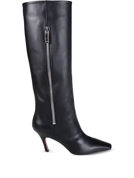 Botine Amina Muaddi negru