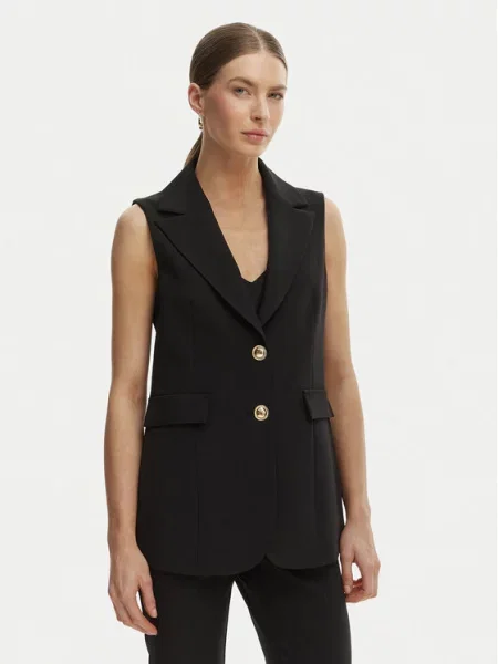 Rinascimento Kamizelka garniturowa czarny