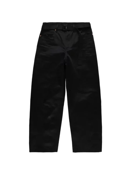 Pantaloni chino Sacai negru