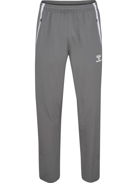 Hummel Pantaloni sport Lead gri alb