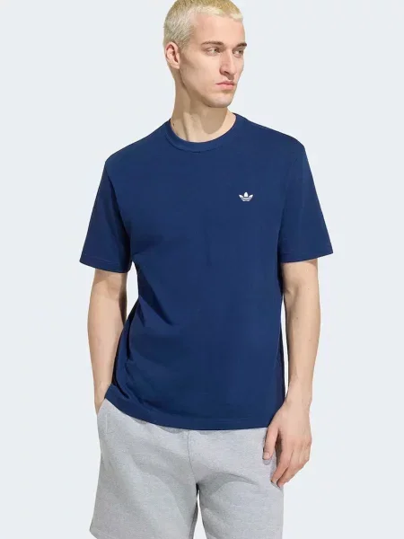 Adidas Originals t-shirt ανδρικό Trefoil Essentials μπλε