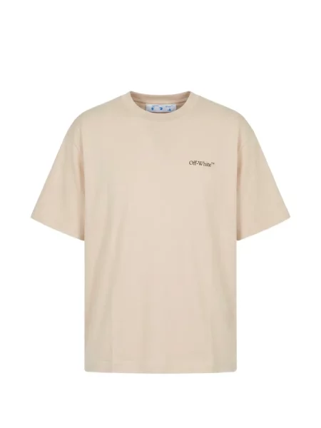 Tricou Off-white cu imagine alb