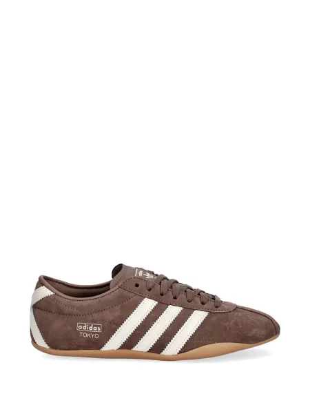 Sneakerși Adidas Gazelle cu dungi cu broderie verde