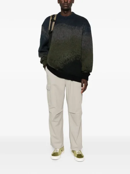 Pantaloni cargo Carhartt Wip plisate gri