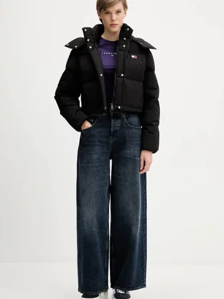 Tommy Jeans tričko fialové