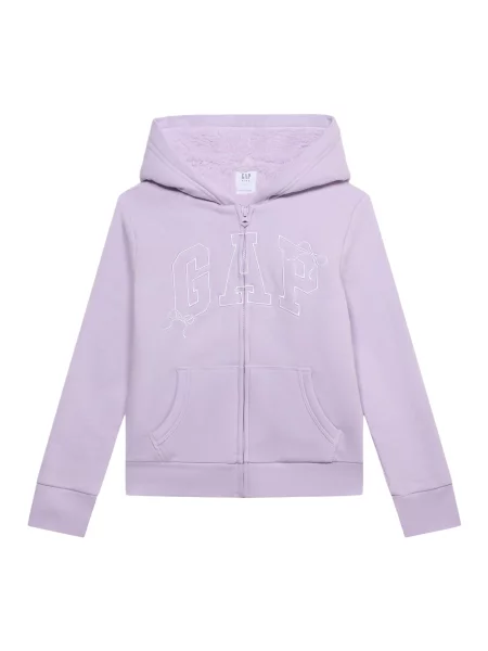 GAP Gornji dio trenirke HERITAGE lavanda bijela