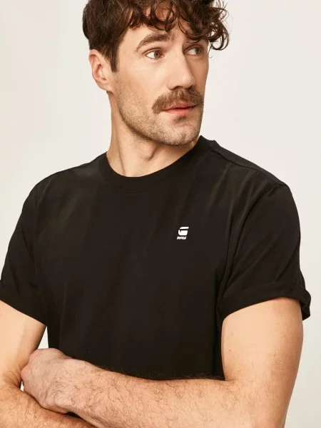 Kratka majica G-Star Raw črna