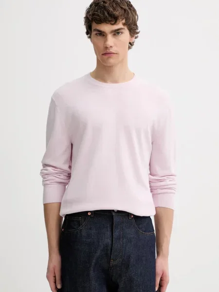 Calvin Klein férfi pulóver rózsaszín