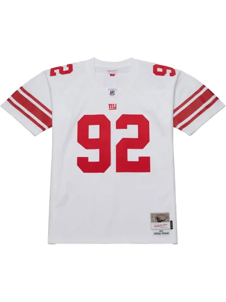 Cămașă Mitchell & Ness din jerseu alb