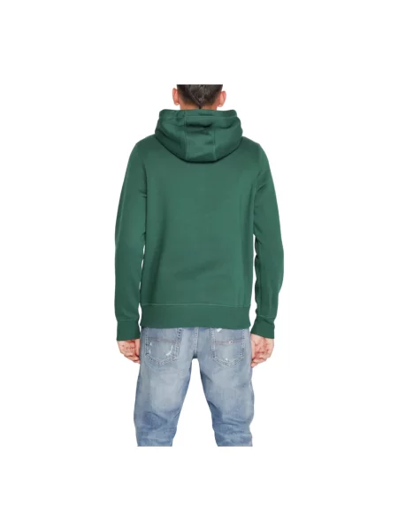 Bluza Tommy Hilfiger z logo zielona