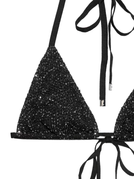 Bikini Circus Hotel cu paiete negru