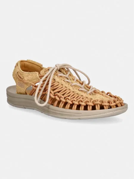 Keen Uneek Leather sandały brązowe
