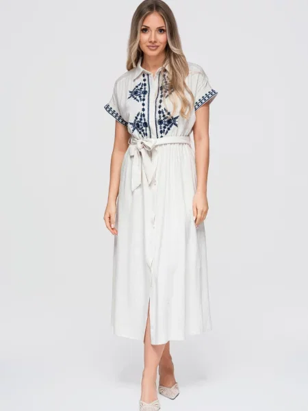 Rochie midi Ombre