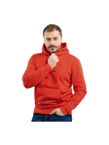 Bluza z kapturem Champion czerwona