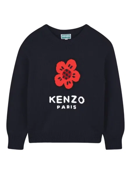 Sweter dziecięcy Kenzo niebieski