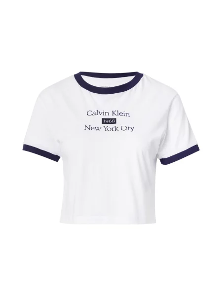 Τοπ Calvin Klein Jeans λευκό