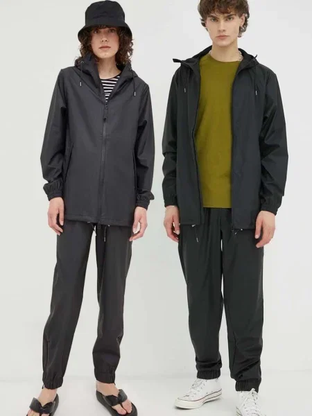 Kurtka przejściowa Rains z kapturem czarna