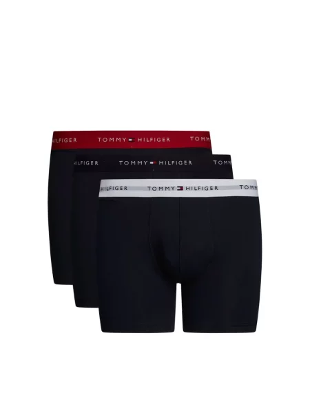 Boxeri Tommy Hilfiger cu autograf albastru