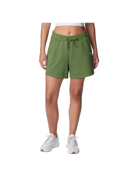 Spodenki sportowe Trek French Terry Wmns Shorts zielone