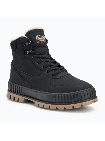 Női cipő Palladium Pallashock Warm WP black. Méret: 39 EU fekete