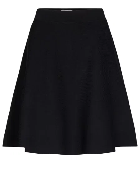 NÜMPH Fustă NULILLYPILLY SKIRT' negru