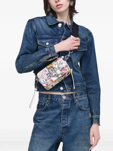 Geanta crossbody Marc Jacobs alb
