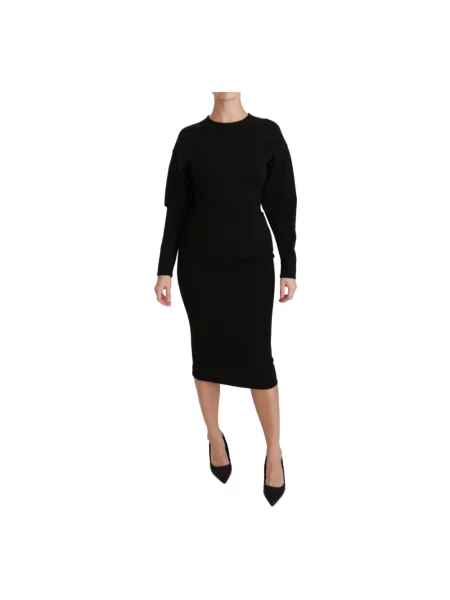 Sukienka ołówkowa Dolce And Gabbana czarna