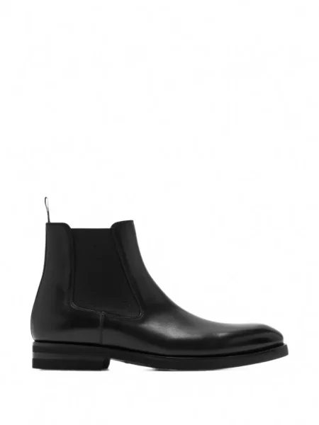 Botine chelsea Magnanni din piele negru