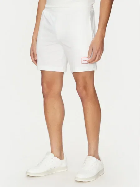 HUGO Pantaloni scurți sport Laze bej