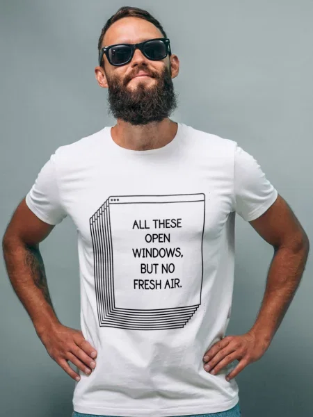 Футболка Ctrl+ белая