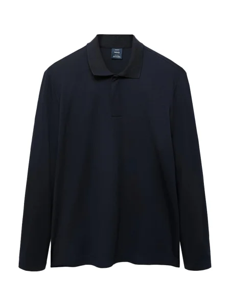 MANGO MAN Tričko GARETHP námornícka modrá