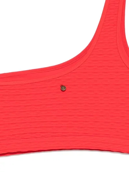 Bikini Duskii na jednym ramieniu czerwony