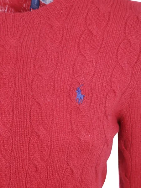 Pulover Polo Ralph Lauren de lână roșu
