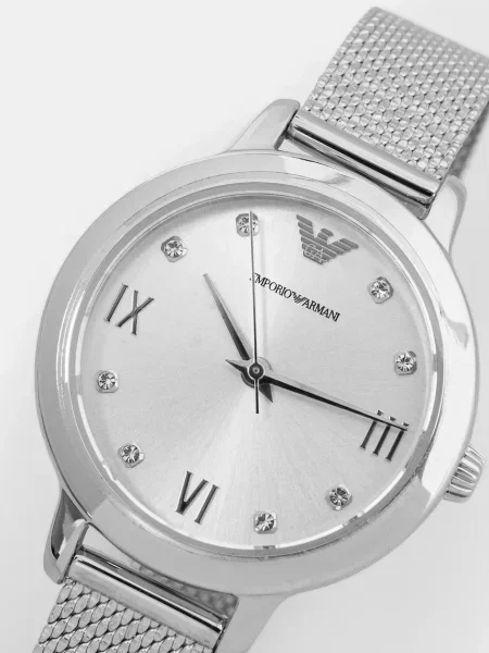 Часы Emporio Armani серебряные