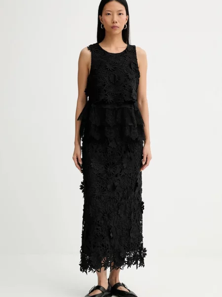 Блузка MUNTHE RACHINE візерунок чорний