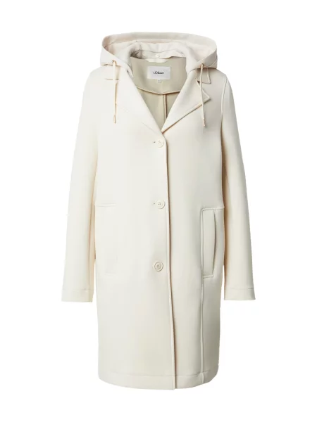 S.Oliver Red Label Plus Prehoden plašč ecru rdeča